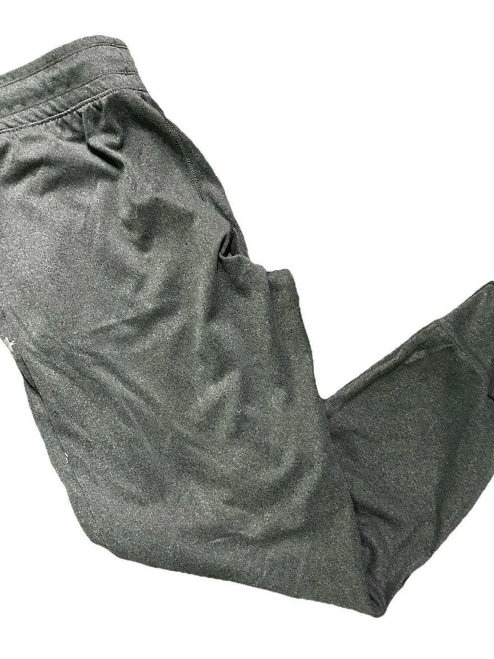 Men’s Under Armour Grey Heat Gear Joggers Sweatpants Size Medium